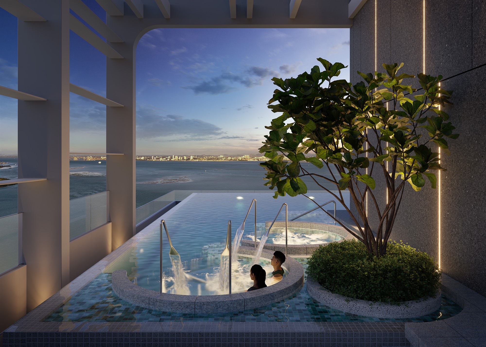 Jacuzzi artist’s impression