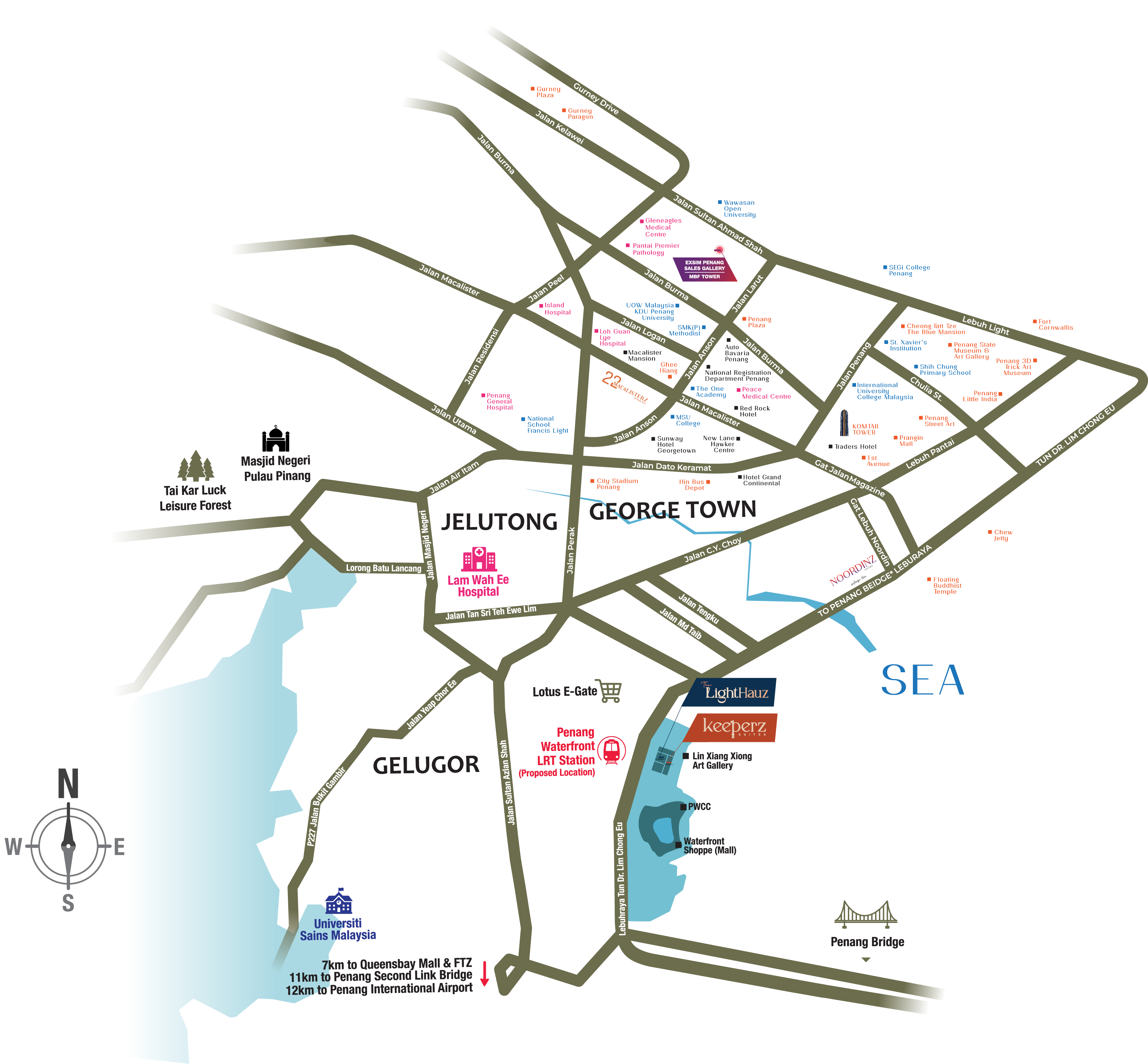 Official Keeperz Suites location map